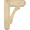 Ekena Millwork Imperial Craftsman Rough Sawn Bracket w/ Offset Brace, Douglas Fir, 8"W x 22"D x 30"H BKT0806X22X30IMP04RDF - alternate 2